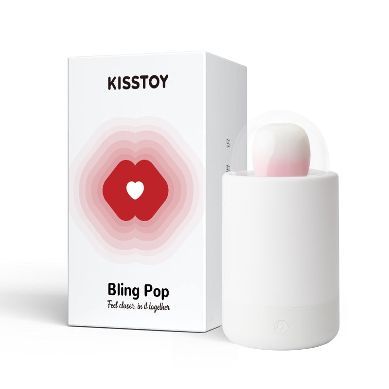 KISSTOY Bling Pop Aesthetically Pleasing Sucking  Lollipop Vibrator