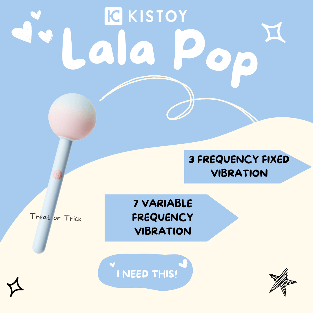 KISTOY® LALA-POP Sweet Lollipop Vibrator - KISTOY